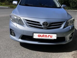 2012 Toyota Corolla X (E140, E150) Рестайлинг, голубой, 1350000 рублей, вид 3