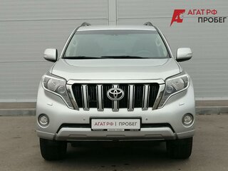 2016 Toyota Land Cruiser Prado 150 Series Рестайлинг 1, серебристый, 3320000 рублей, вид 2