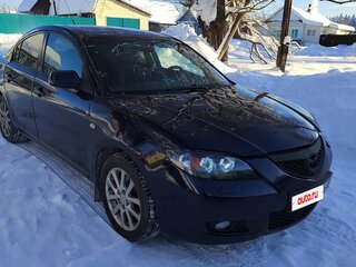 2008 Mazda 3 I (BK) Рестайлинг, синий, 500000 рублей, вид 1