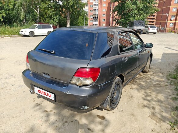 2003 Subaru Impreza II Рестайлинг 1, серый, 290000 рублей - вид 5