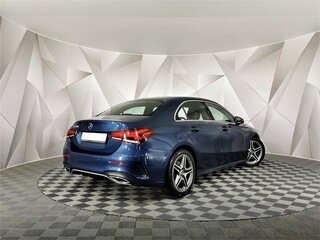 2019 Mercedes-Benz A-Класс 200 IV (W177), синий, 2135150 рублей, вид 2