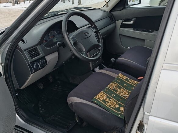 2009 Lada (ВАЗ) Priora I, серебристый, 400000 рублей - вид 9