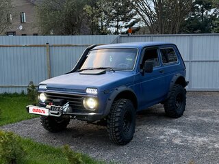 2002 Lada (ВАЗ) 2121 (4x4) I Рестайлинг, синий, 350000 рублей, вид 2