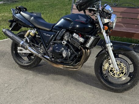 1998 Honda CB 400 Super Four, чёрный, 300000 рублей, вид 2