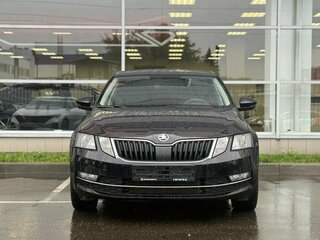2017 Skoda Octavia III (A7) Рестайлинг, чёрный, 1920000 рублей, вид 2