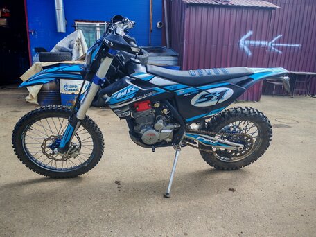 2023 Motoland Enduro 300, голубой, 225000 рублей, вид 4