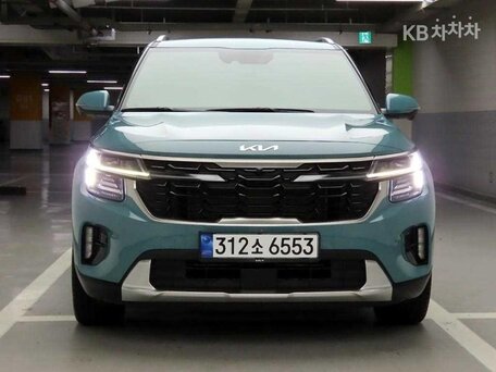 2022 Kia Seltos I, зелёный, 1645000 рублей, вид 1