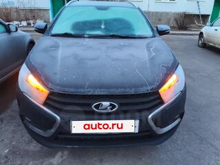 2018 Lada (ВАЗ) Vesta SW I, чёрный, 700000 рублей, вид 1