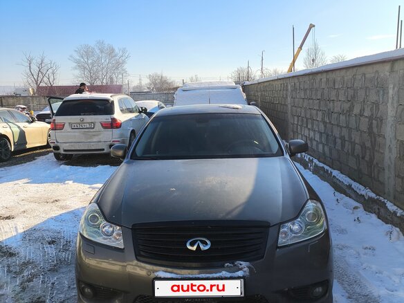 2008 Infiniti M35 III Рестайлинг, коричневый, 820000 рублей - вид 2