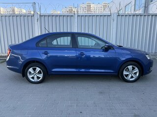2018 Skoda Rapid I Рестайлинг, синий, 1288000 рублей, вид 5