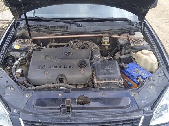 2009 Lada (ВАЗ) Priora I, зелёный, 450000 рублей - вид 12