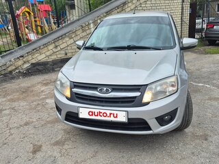 2014 Lada (ВАЗ) Granta I, серебристый, 630000 рублей, вид 1