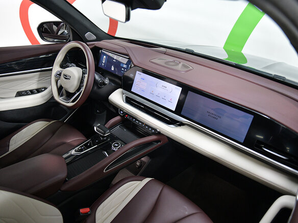 2023 Geely Monjaro I, чёрный - вид 8