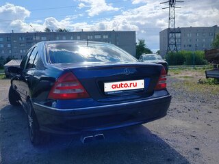 2003 Mercedes-Benz C-Класс 180 II (W203), синий, 420000 рублей, вид 4