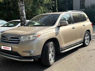 2012 Toyota Highlander II (XU40) Рестайлинг, бежевый, 2095000 рублей, вид 3