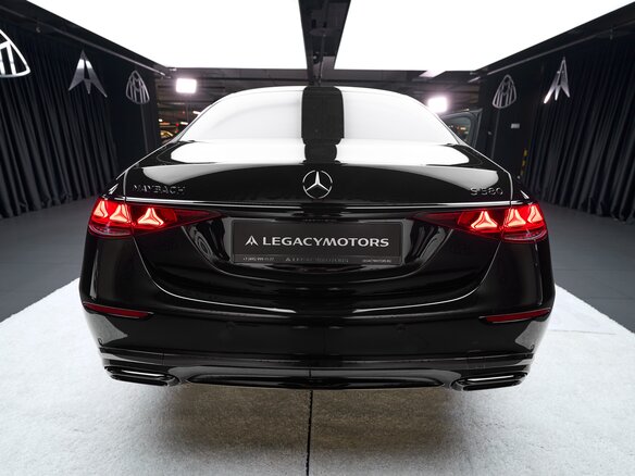 2026 Mercedes-Benz Maybach S-Класс 580 II (Z223) Рестайлинг, чёрный - вид 4