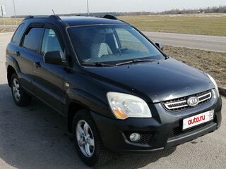 2009 Kia Sportage II Рестайлинг, чёрный, 799999 рублей, вид 1