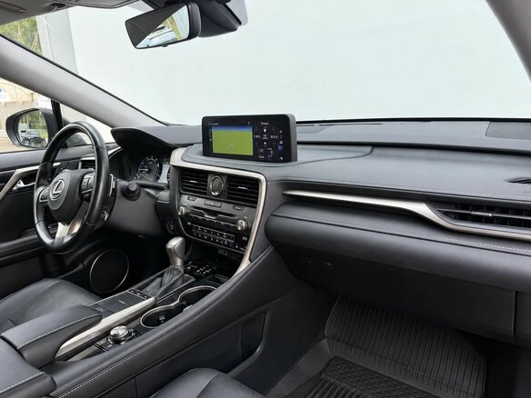 2021 Lexus RX 450h IV Рестайлинг, синий, 7821000 рублей - вид 9