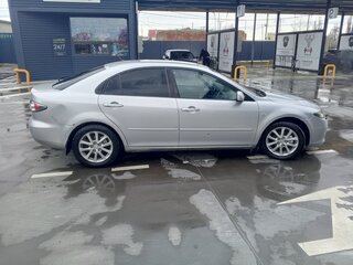2007 Mazda 6 I (GG) Рестайлинг, серебристый, 465000 рублей, вид 2