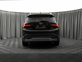2021 Hyundai Santa Fe IV Рестайлинг, чёрный, 4085000 рублей, вид 5