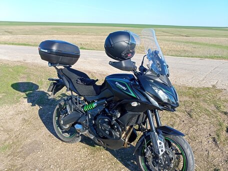 2017 Kawasaki Versys 650, чёрный, 450000 рублей, вид 1