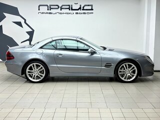 2002 Mercedes-Benz SL-Класс 500 5-speed V (R230), серебристый, 1980000 рублей, вид 4