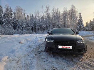 2013 Audi A6 IV (C7), чёрный, 1000000 рублей, вид 2