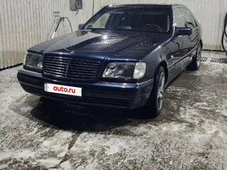 1997 Mercedes-Benz S-Класс 500 III (W140) Рестайлинг, синий, 3300000 рублей, вид 2