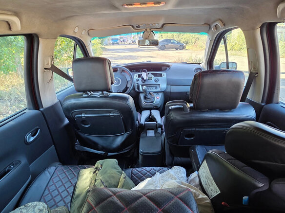2009 Renault Scenic II Рестайлинг, красный - вид 11