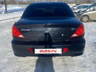 2007 Kia Spectra I Рестайлинг 2, чёрный, 230000 рублей, вид 4