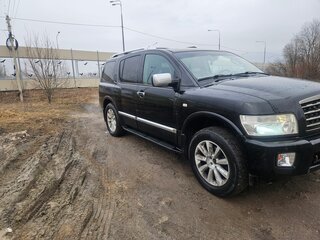 2009 Infiniti QX56 I Рестайлинг, чёрный, 1400000 рублей, вид 5