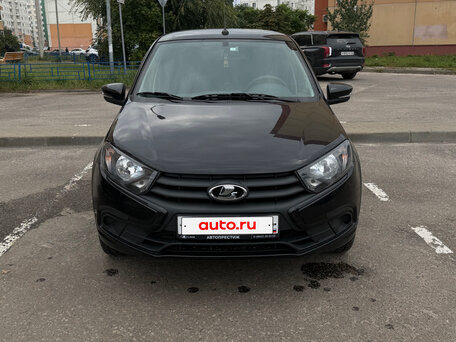 2022 Lada (ВАЗ) Granta I Рестайлинг, чёрный, 830000 рублей, вид 2
