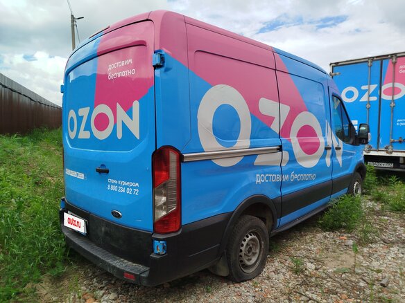 2021 Ford Transit, синий, 2414000 рублей - вид 2