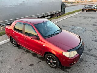 2008 Fiat Albea I Рестайлинг, красный, 300000 рублей, вид 4
