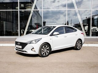 2020 Hyundai Solaris II Рестайлинг, белый, 1280000 рублей, вид 1