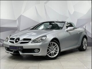2010 Mercedes-Benz SLK-Класс 200 II (R171) Рестайлинг, серебристый, 1620000 рублей, вид 3