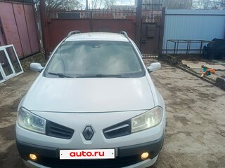 2008 Renault Megane II Рестайлинг, белый, 360000 рублей, вид 1