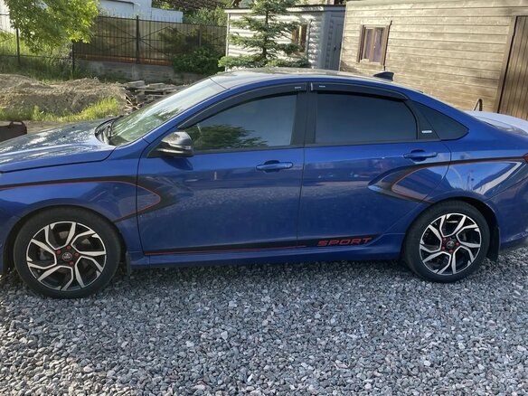 2020 Lada (ВАЗ) Vesta Sport I, синий, 1320000 рублей