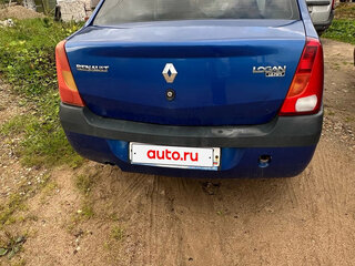 2008 Renault Logan I, синий, 325000 рублей, вид 5