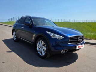 2012 Infiniti FX30d II (S51) Рестайлинг, синий, 1890000 рублей, вид 2