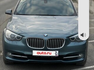 2009 BMW 5 серии Gran Turismo 550i VI (F10/F11/F07), голубой, 1200000 рублей, вид 5