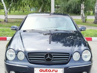 2001 Mercedes-Benz CL-Класс 500 II (C215), синий, 1100000 рублей, вид 2