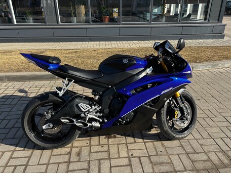 2008 Yamaha YZF-R6, синий, 620000 рублей, вид 5