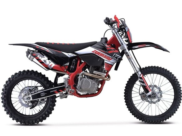 2026 Zuumav CR 250 CB, красный, 171400 рублей
