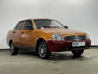 2009 Lada (ВАЗ) Priora I, красный, 125000 рублей, вид 3