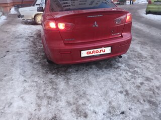 2008 Mitsubishi Lancer X, красный, 615000 рублей, вид 5