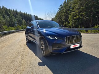 2021 Jaguar F-Pace I Рестайлинг, синий, 6250000 рублей, вид 4