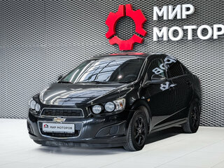 2014 Chevrolet Aveo II, чёрный, 770000 рублей, вид 1