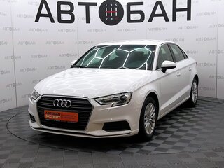 2018 Audi A3 III (8V) Рестайлинг, белый, 1899000 рублей, вид 1