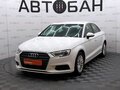 2018 Audi A3 III (8V) Рестайлинг, белый